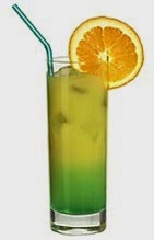 Green Orange (?1 Oz Citrus Vodka (Absolut Citron) ?1 Oz Pisang Ambon Liqueur ?Orange Juice)